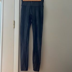 Spanx Faux Leather Leggings (Size M/Tall)